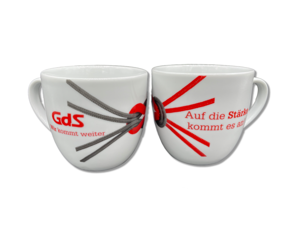 Porzellantasse (6 Stück)