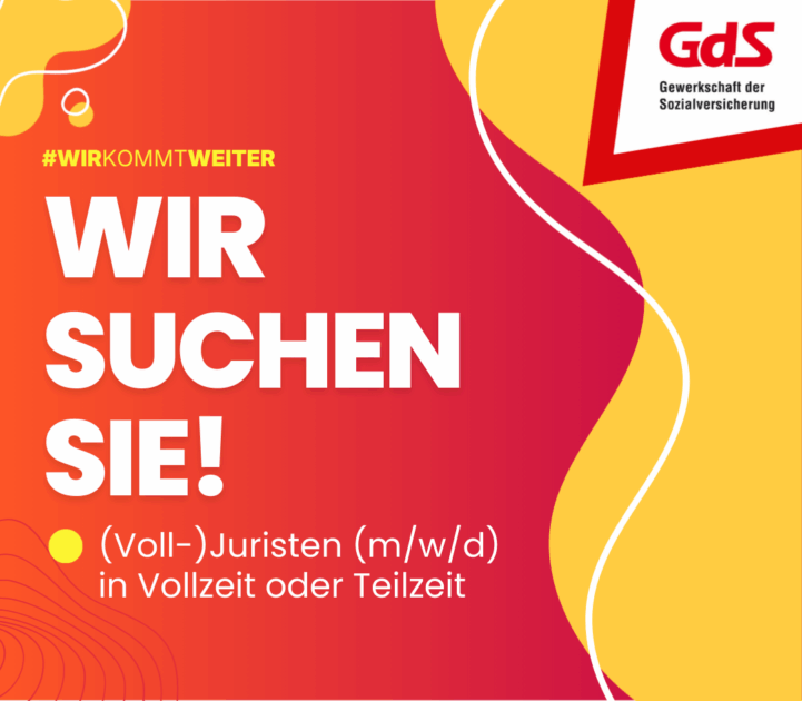 GdS Stellenanzeige Volljurist 2026_Homepage