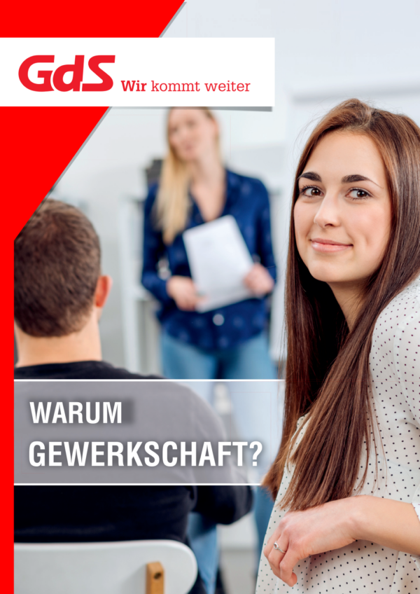 Flyer "Warum Gewerkschaft"